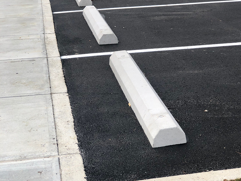 Parking Bumpers | Otto's Parking Marking